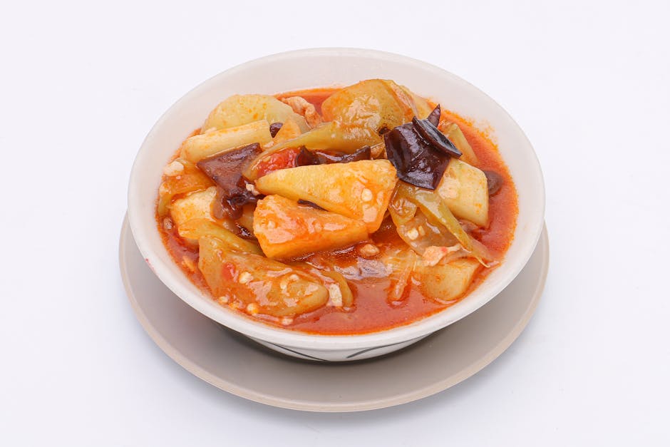 Søt og sur svinekam i slow cooker