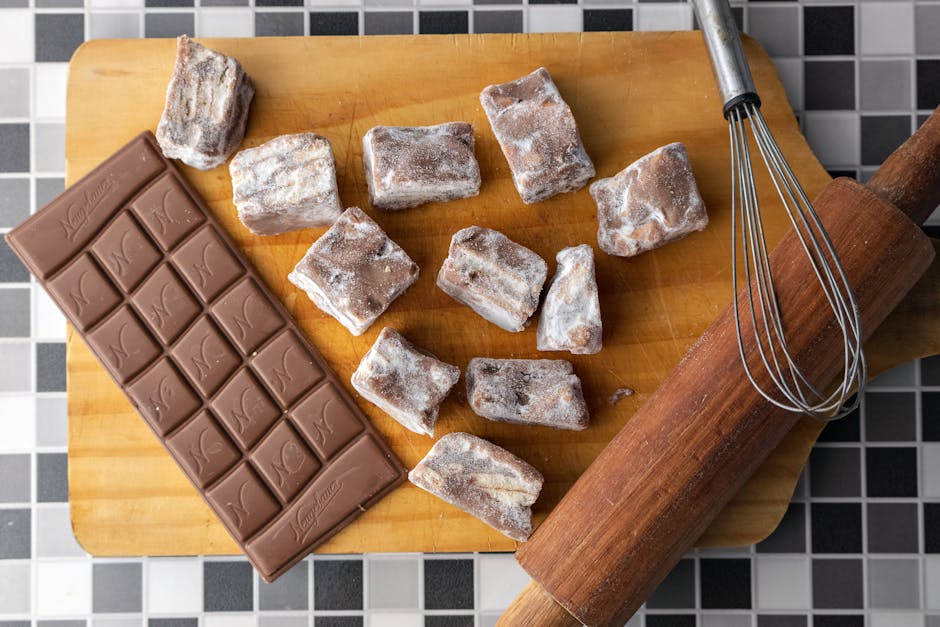 Hjemmelaget Candy Bar Fudge