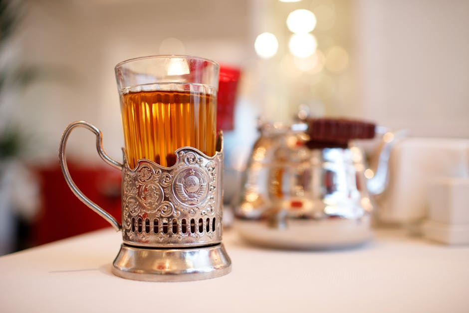 Øyeblikkelig russisk te-pulver