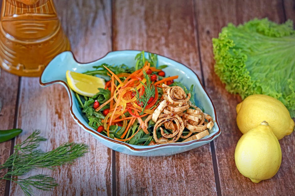 Frisk hummersalat med majones og smør