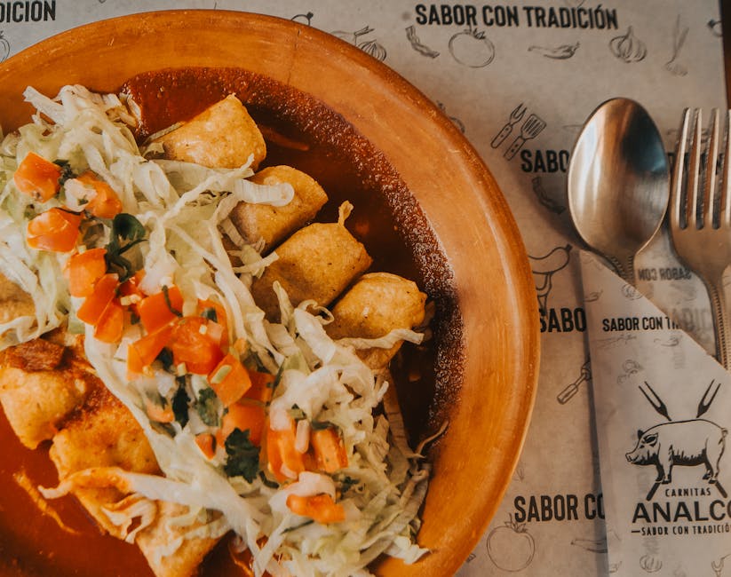 Autentiske meksikanske enchiladas