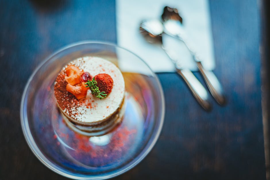 Jordbærtiramisu for to