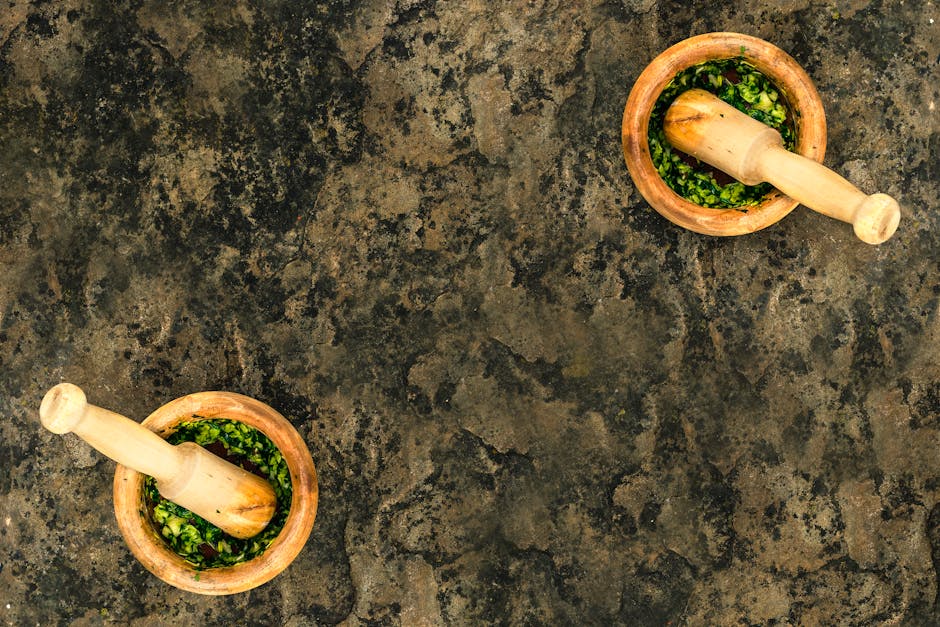 Thailandsk pesto med koriander og peanøttsmør