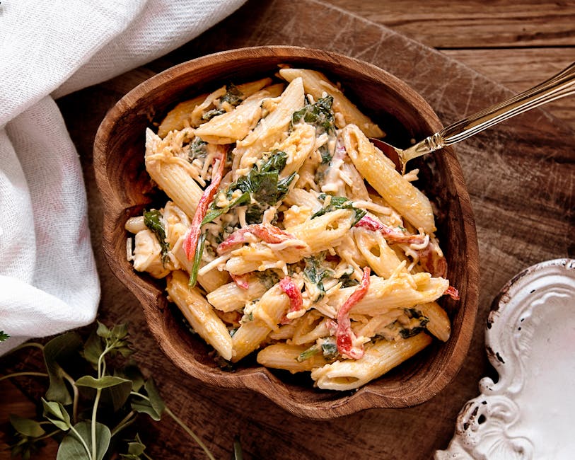 Kremet pasta med poblano-chili