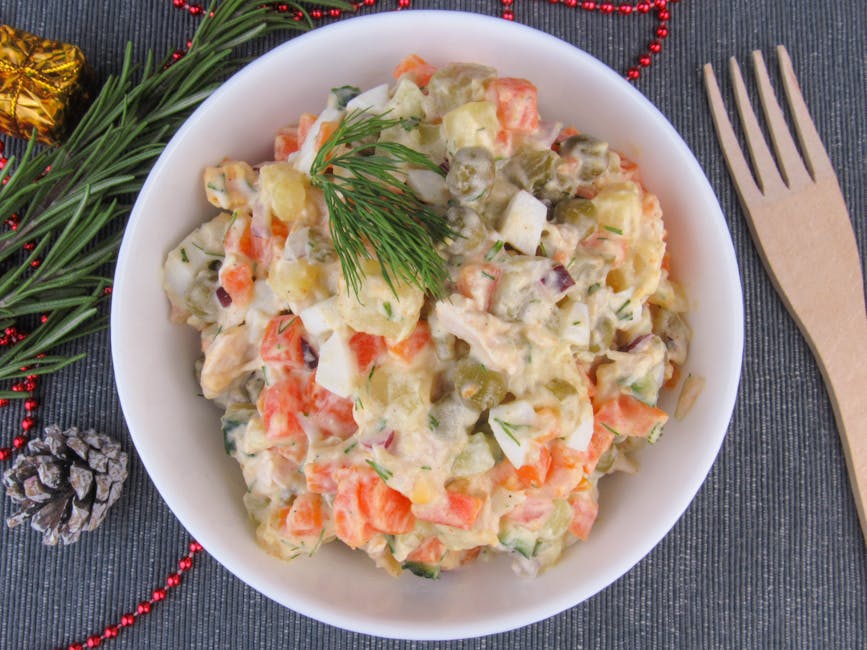 Russisk gulrotsalat