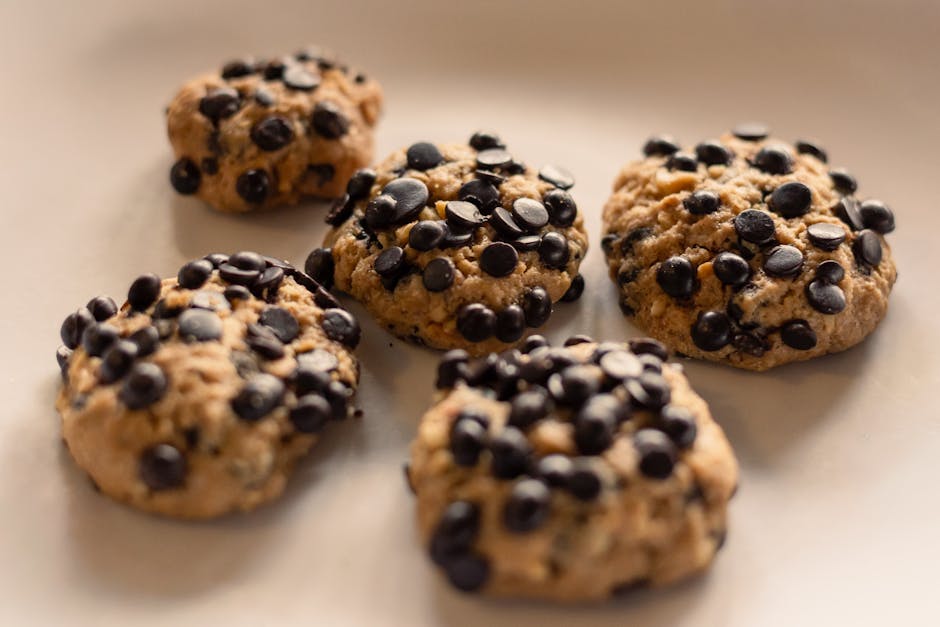 Chococonut-chip-kjeks med kokos og sjokolade