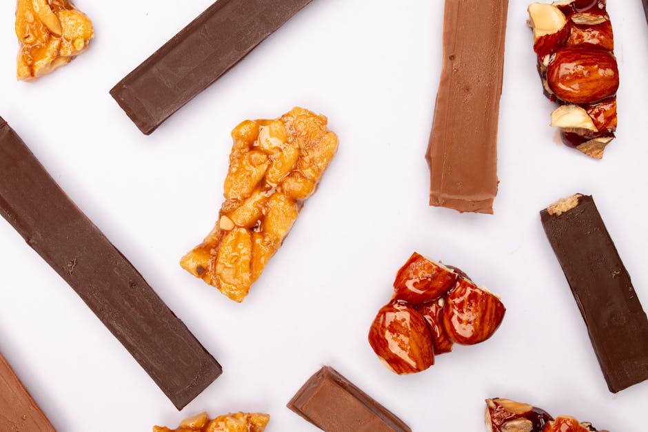 Sjokoladebrittle med kjeks og pekannøtter