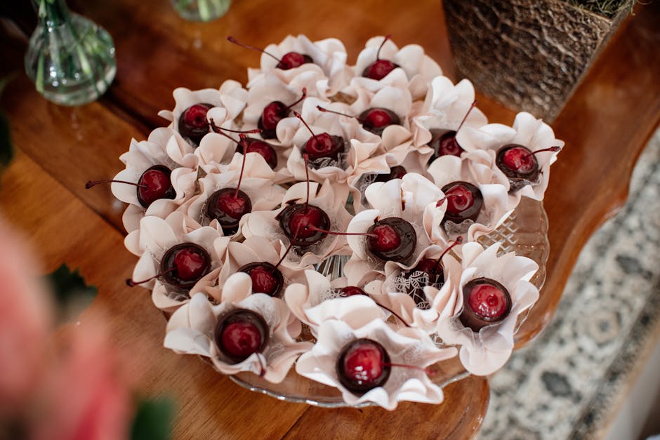 Hjemmelaget Cherry Mash-konfekt