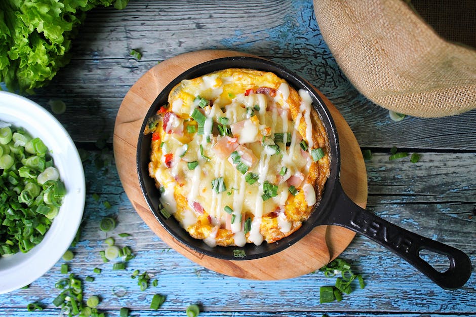 Ovnsbakt Chiles Rellenos med ost og enchiladasaus