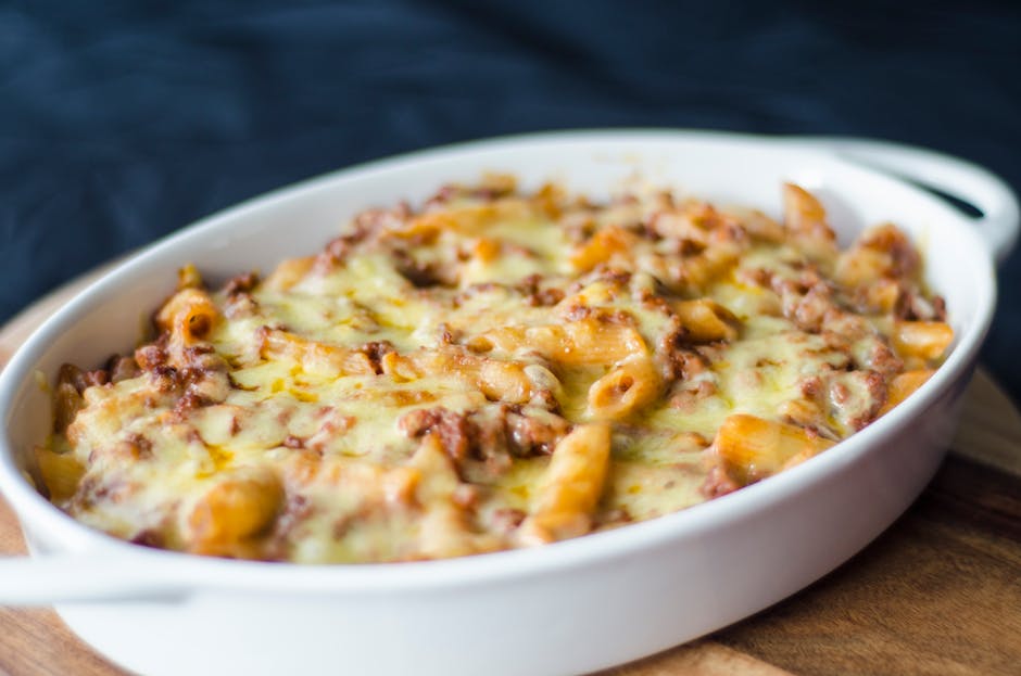 Sunnere makaroni og ostegrateng