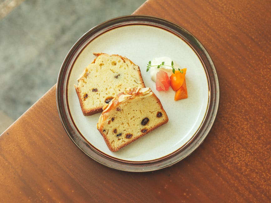 Aprikosbrandykake med vaniljekrem