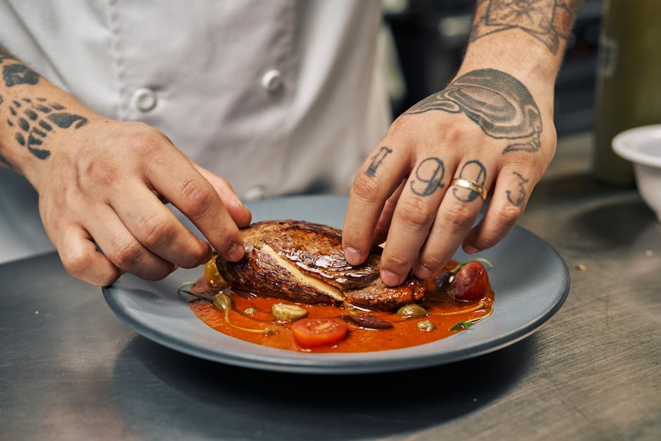 Stekt steinbit Creole