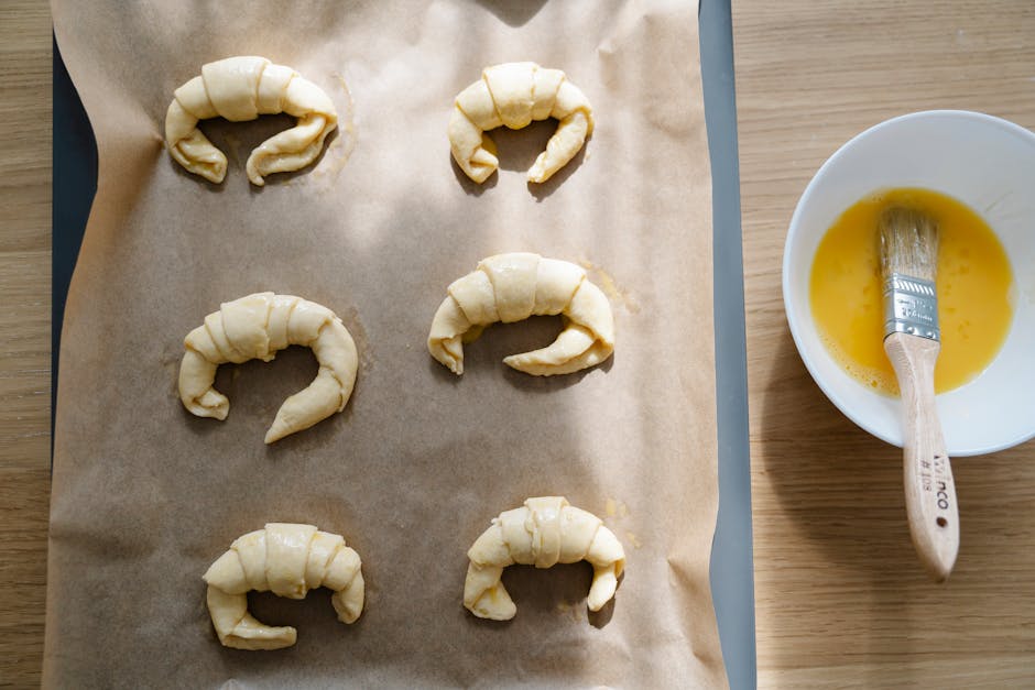 Crab Rangoon-puffer med croissantdeig