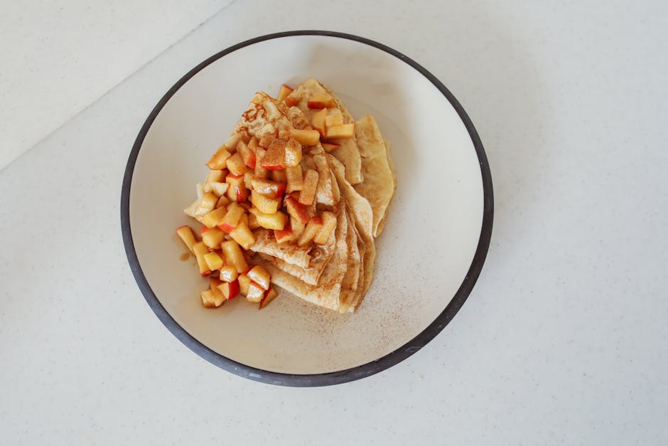 Eple- og kanelpannekaker