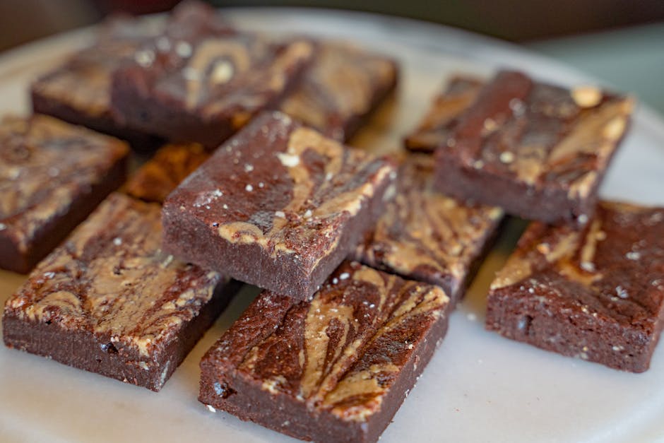 Enkel peanøttsmør- og sjokoladefudge