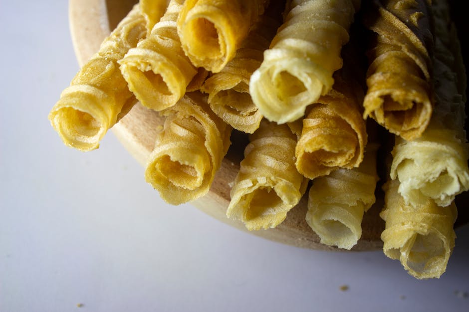 Sprø barquillos (vaffelruller)