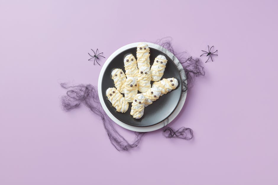 Tarantulakjeks med sjokolade og saltstenger