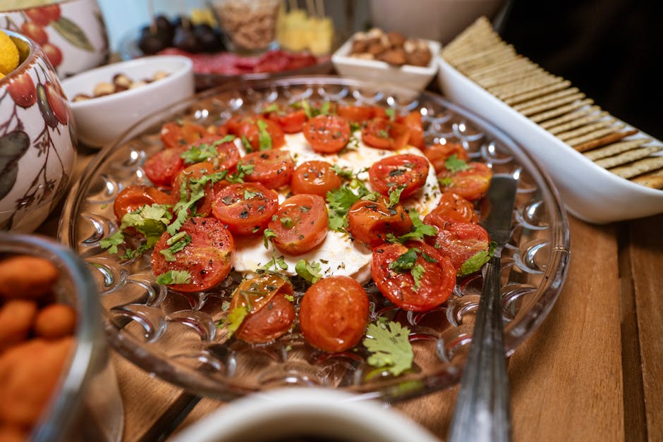 Fabios tomataspik med basilikum