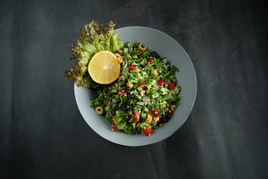 Frisk libanesisk tabbouleh