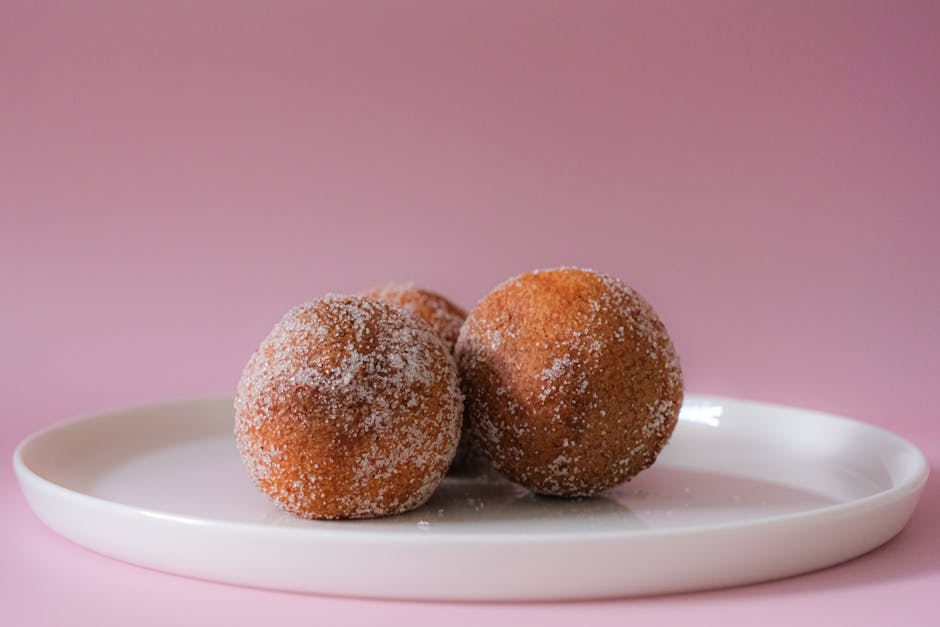 Doughnut-muffins med kanelsukker