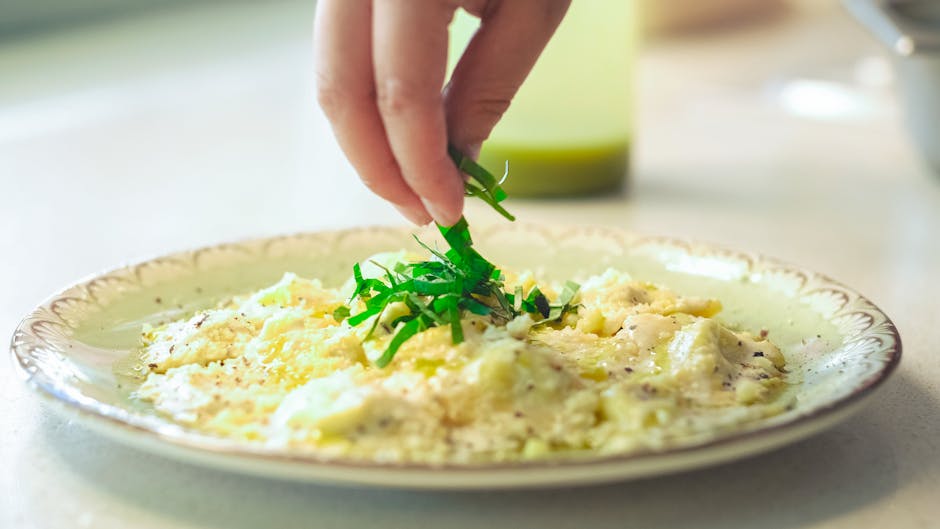 Sprø pastakake med persille