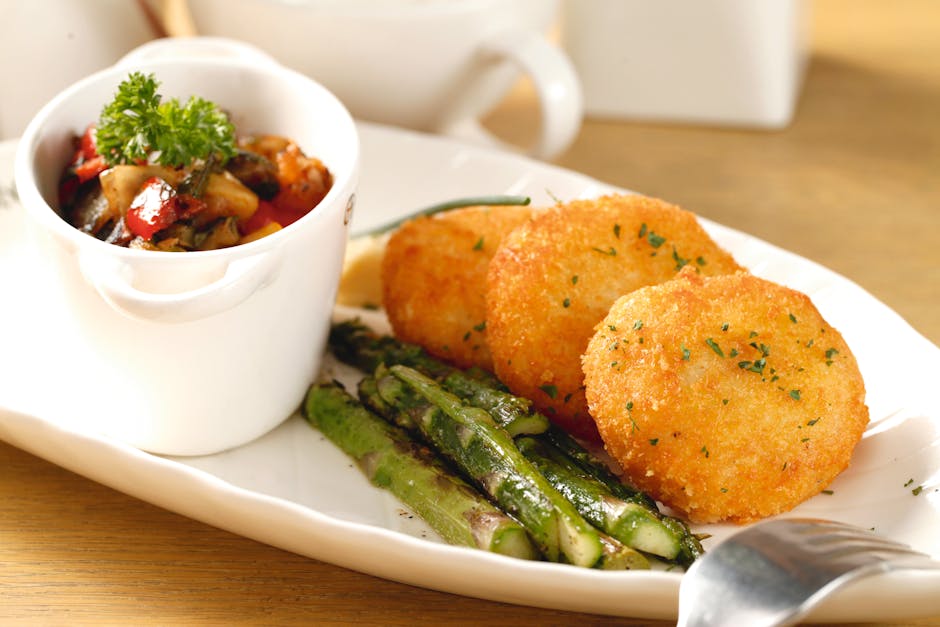 Sprø grønnsakslatkes