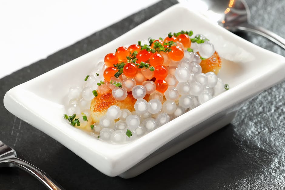 Tapioka Brûlée med Bringebær