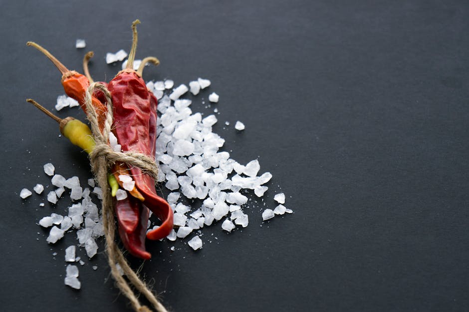 Hjemmelaget sriracha-salt