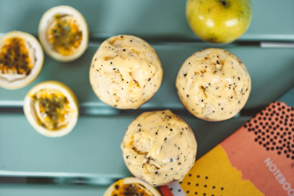 Mai Tai-sorbet med rom og tropisk frukt