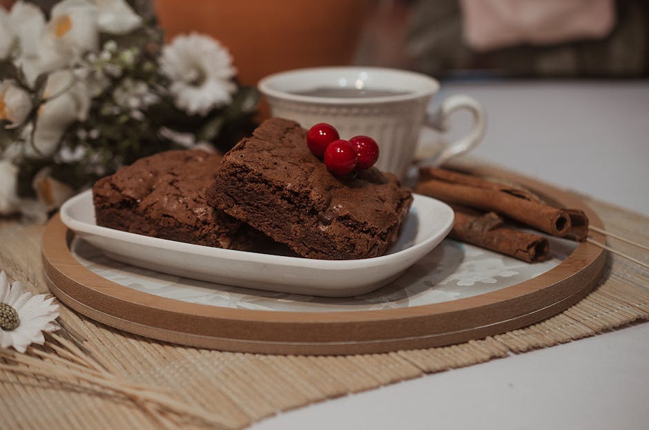 Meksikanske sjokoladebrownies med kanel