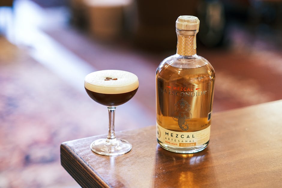 Kumbaya-cocktail med mezcal