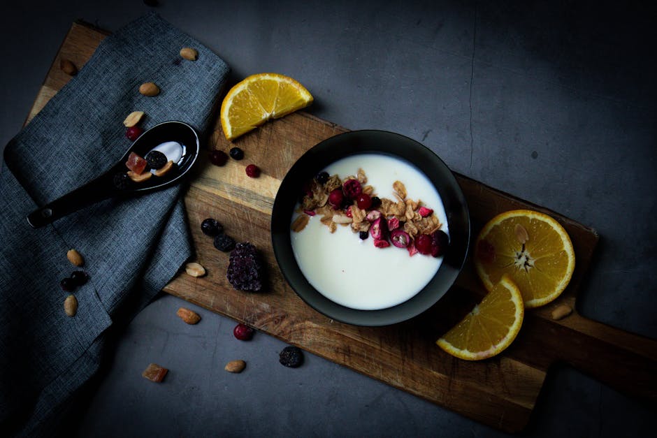 Appelsiner med Grand Marnier og yoghurt