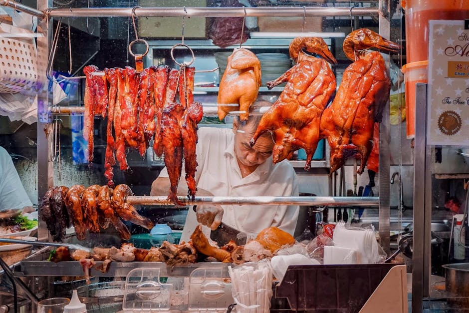 Kinesisk grillet svinekjøtt med honningglasur