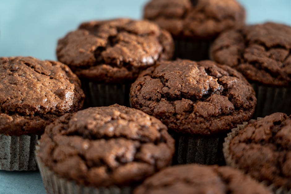 Saftige søtpotet- og melassemuffins