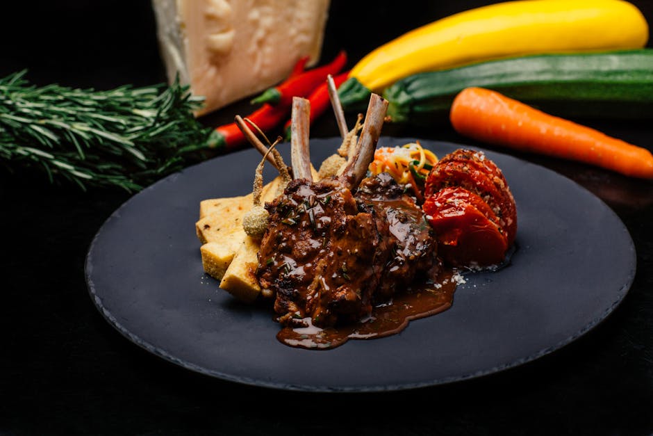 Kalvebocconcini med porcini og rosmarin