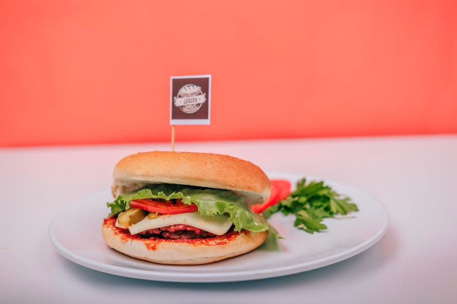 Tabbouleh-burger med bulgur og friske urter