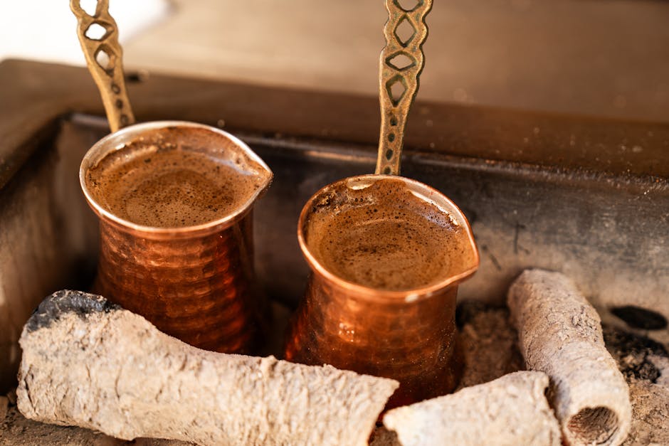 Autentisk tyrkisk kaffe