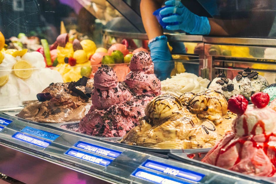 Kremet granateplegelato