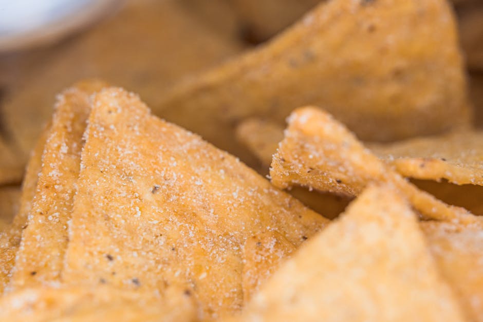 Sprø hvitløkschips
