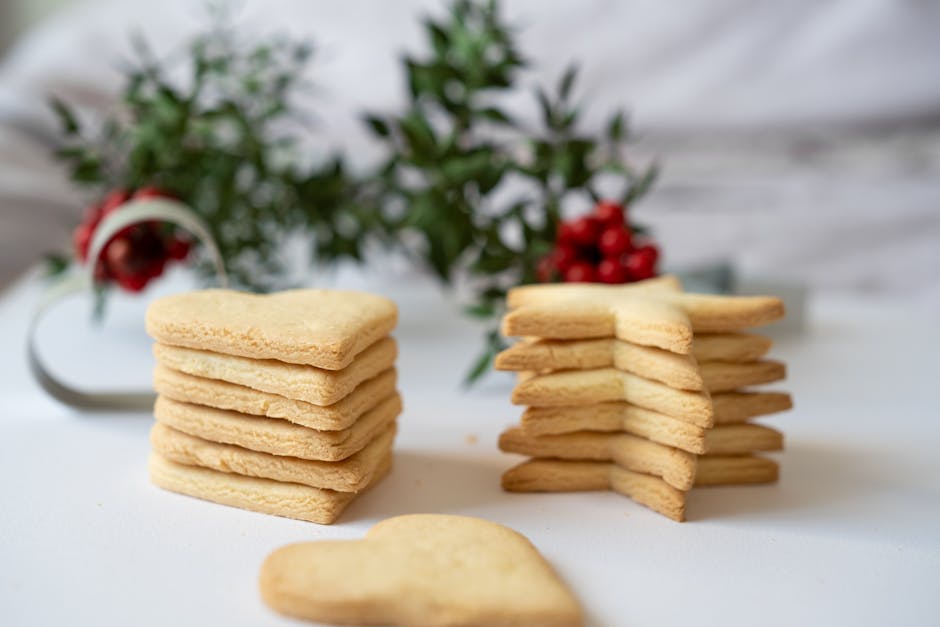 Vaniljekjeks med hvit sjokolade og appelsinmarmelade