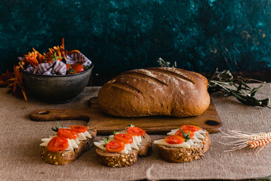 Kremet urtecottageost med multigrainbrød