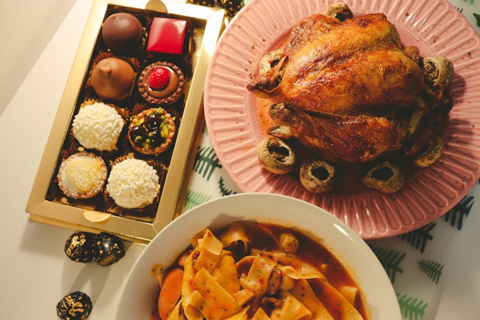 Bûche de Noël med marsipan og sjokolade