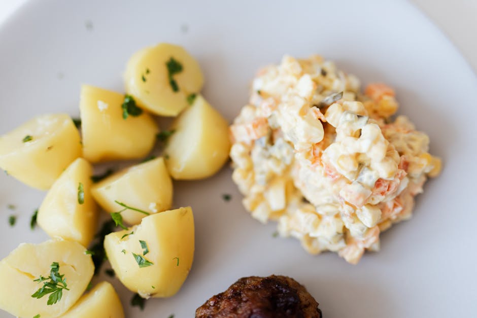 Søtpotet- og poblanosalat med honning og rosmarin