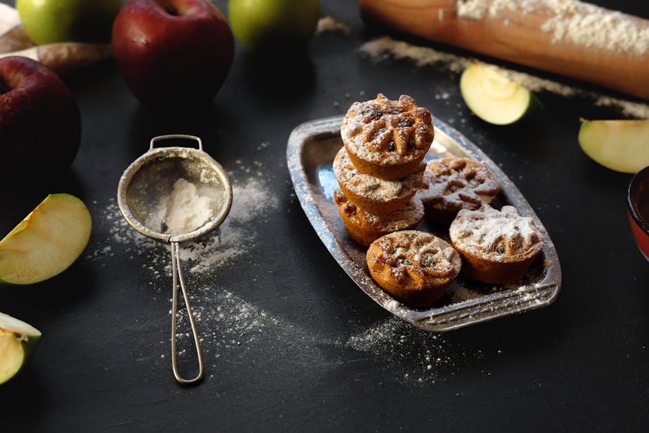 Små kjøttpaier i muffinsformer