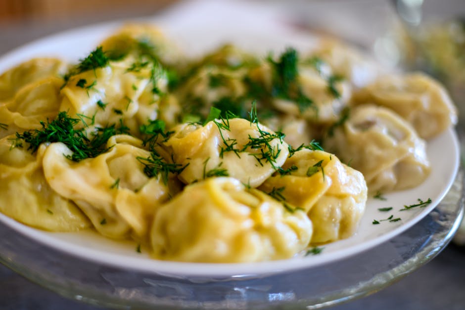 Ferske urtedumplings