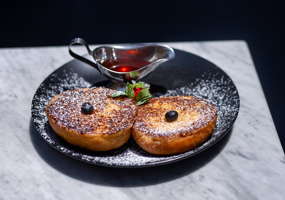 Klassisk fransk toast (Diner-stil)