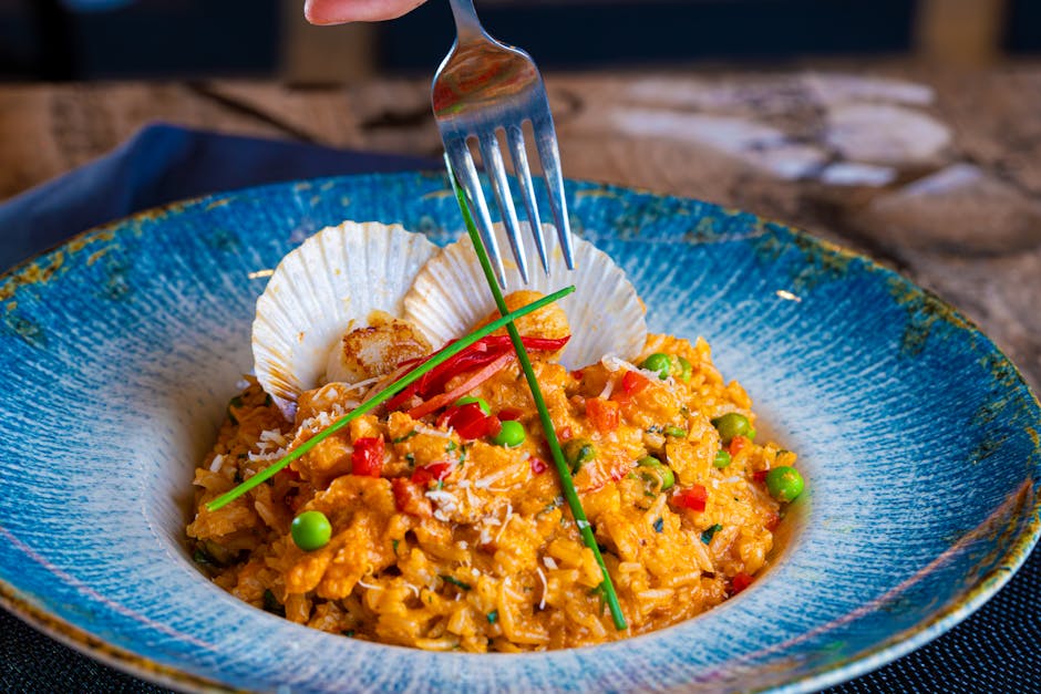 Palermopasta med kamskjell og ansjos