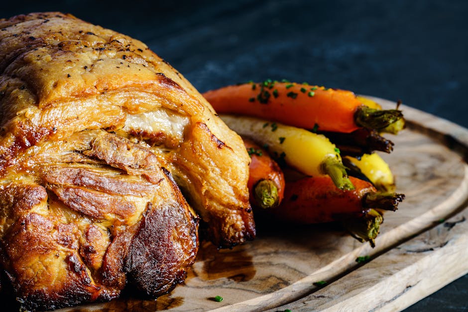 Hasselback-gulrøtter med sitron og gressløk