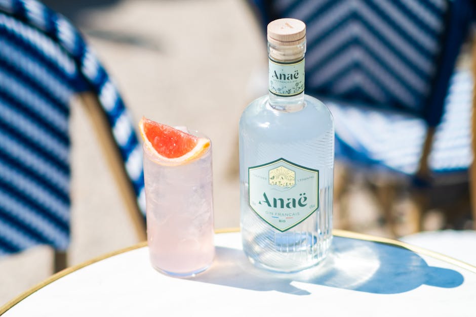 Vestkysten cocktail med grapefrukt og gin