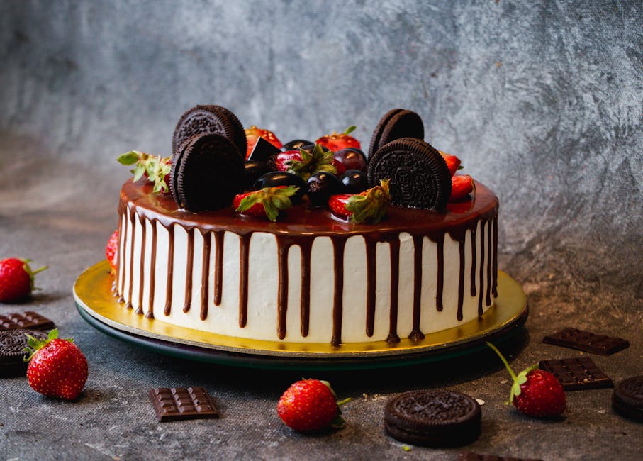 Saftig sjokoladekake med vaniljesmørkrem og sjokoladeganache